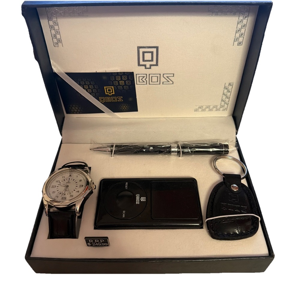 Vintage 1990's – QBOS - Men's Gift Set – Never Used – Mint Condition